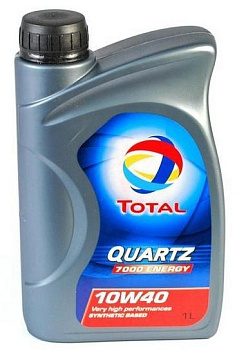 TOTAL QUARTZ 7000 10W40 1L ACEA A3/B4, API SJ/CF, SN/CF (201528)